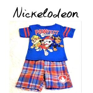 Nickelodeon, Size 12mos, Paw Patrol Shorts Set